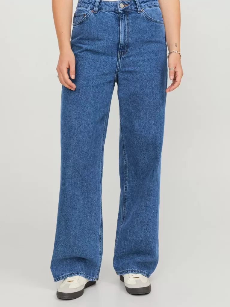 JACK & JONES Jeansy | Denim^JXTOKYO WIDE HW MR6002 DNM NOOS Niebieski