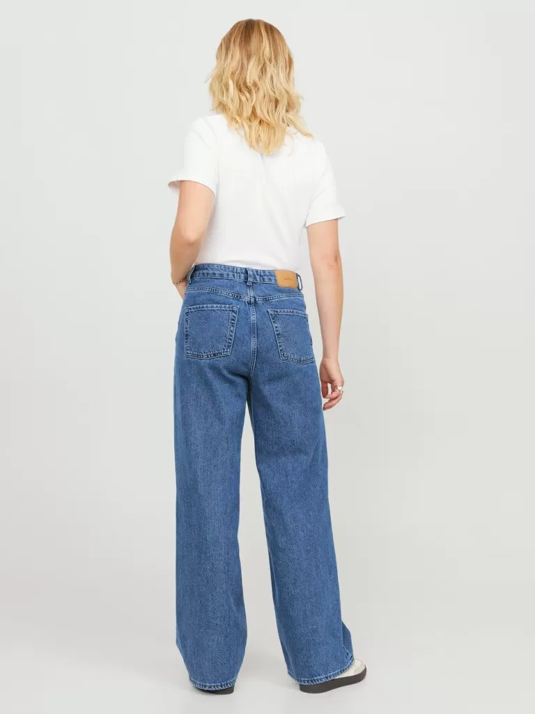 JACK & JONES Jeansy | Denim^JXTOKYO WIDE HW MR6002 DNM NOOS Niebieski