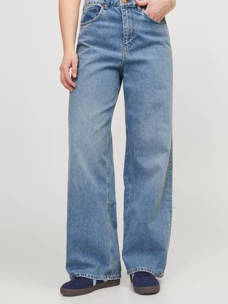 JACK & JONES Jeansy | Denim^JXTOKYO WIDE HW R6009 DNM NOOS Niebieski
