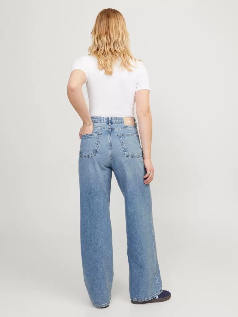 JACK & JONES Jeansy | Denim^JXTOKYO WIDE HW R6009 DNM NOOS Niebieski