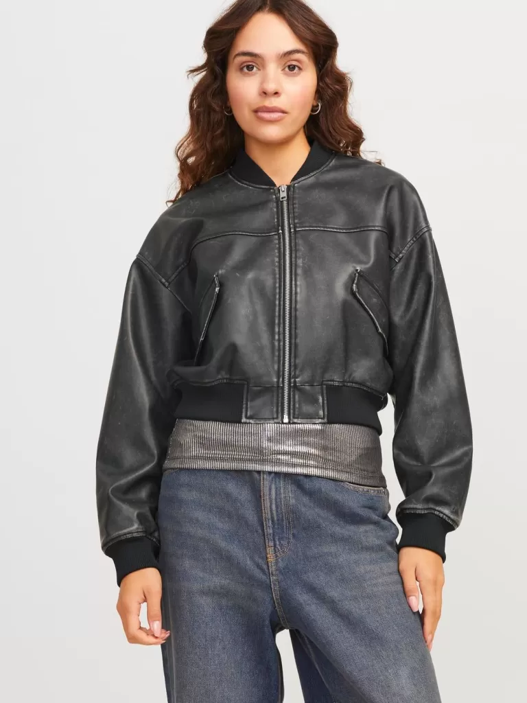 JACK & JONES Kurtki I Płaszcze^JXTORA Kurtka bomberka Czarny
