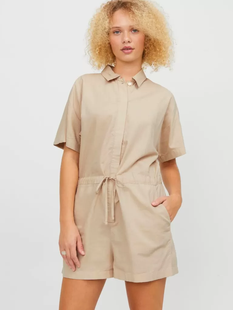 JACK & JONES Krótkie Spodenki^JXTRALA Kombinezon Beżowy