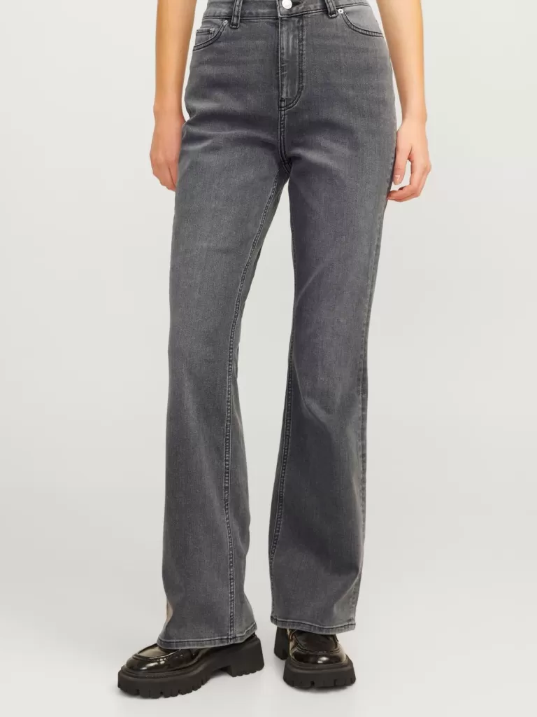 JACK & JONES Jeansy | Denim^JXTURIN BOOTCUT HW JEANS C7058 DNM Szary