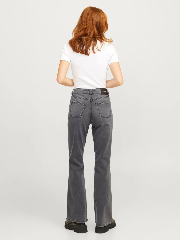 JACK & JONES Jeansy | Denim^JXTURIN BOOTCUT HW JEANS C7058 DNM Szary