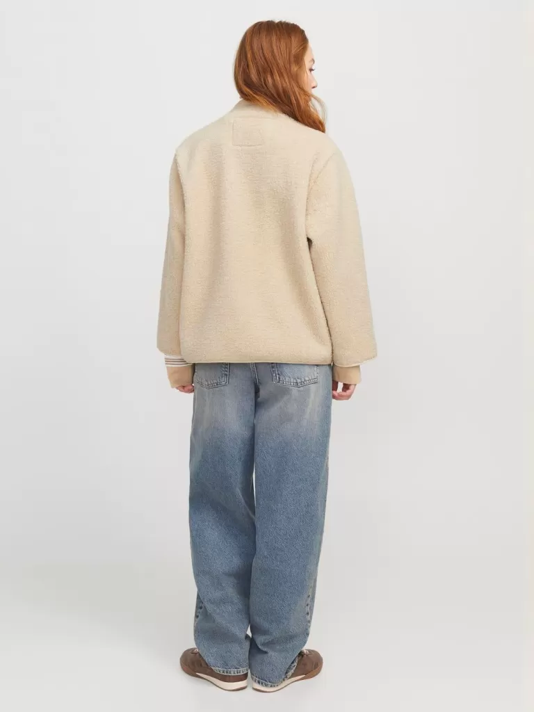 JACK & JONES Kurtki I Płaszcze^JXVERA Kurtka pluszowa Beżowy