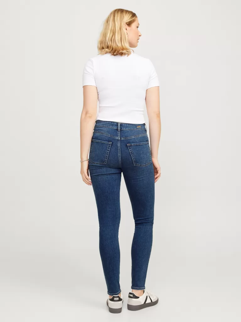 JACK & JONES Jeansy | Denim^JXVIENNA SKINNY MW S1140 JEANS DNM NOOS Niebieski