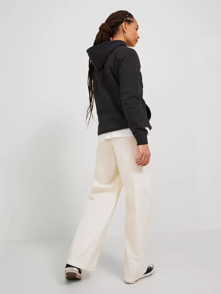 JACK & JONES Spodnie^JXVIGGA Klasyczne spodnie Biały