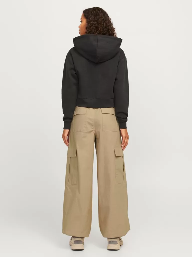 JACK & JONES Spodnie^JXYOKO Spodnie bojówki Beżowy