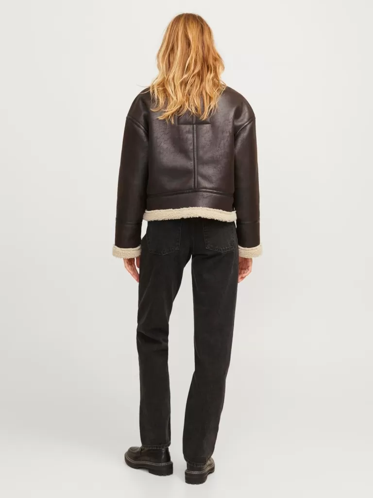 JACK & JONES Kurtki I Płaszcze^JXYOLANDA Kurtka pilotka Brązowy