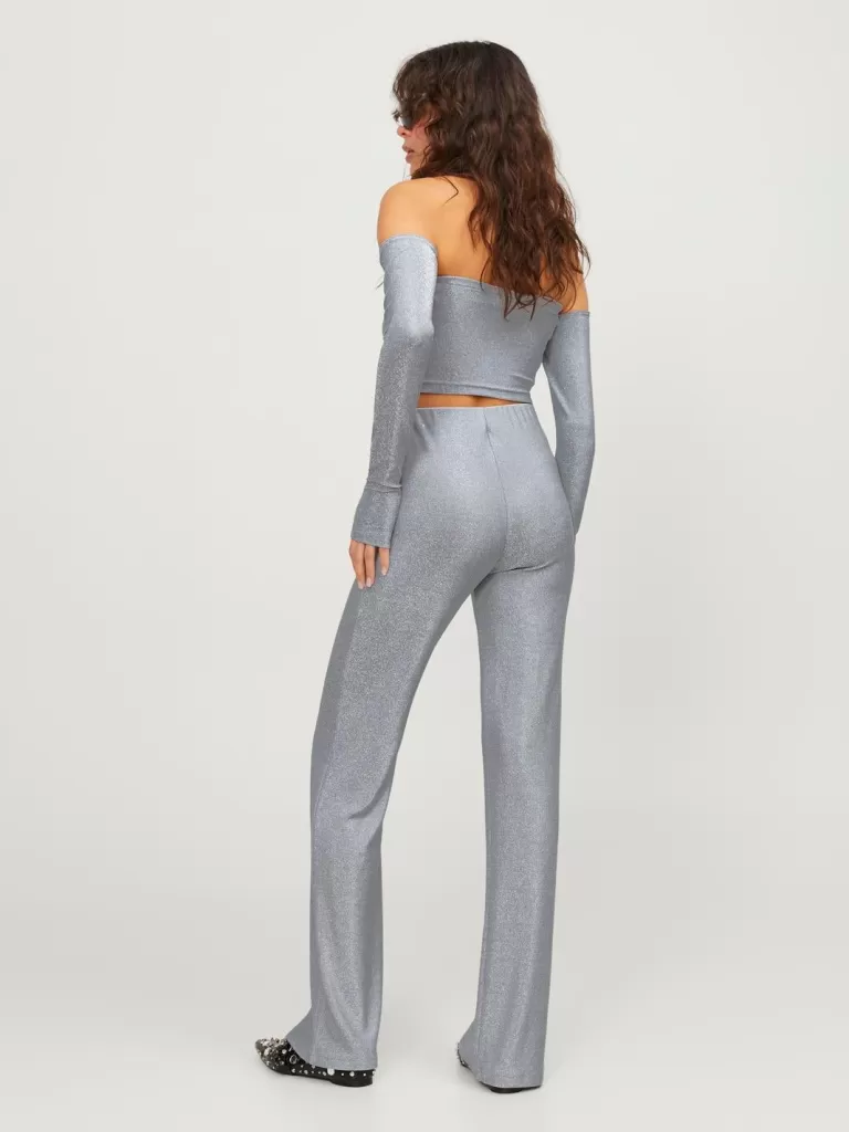 JACK & JONES Topy^JXZIA Góra Szary