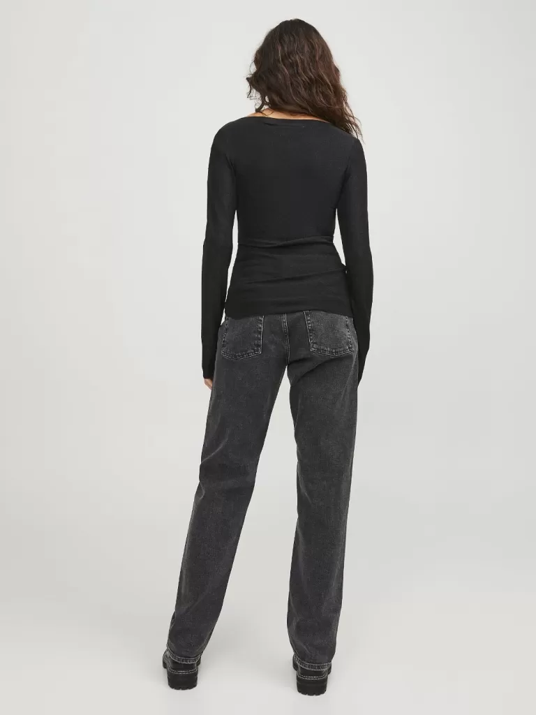 JACK & JONES Topy^JXZIA Góra Czarny