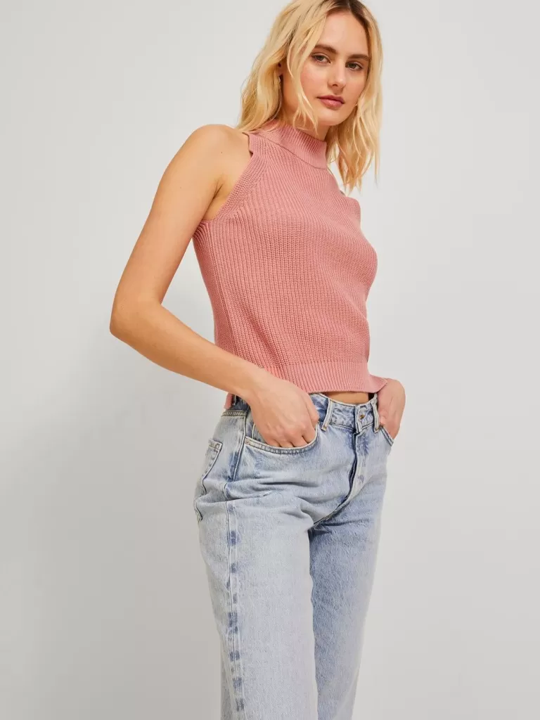 JACK & JONES Topy^JXZITTA Góra Róży