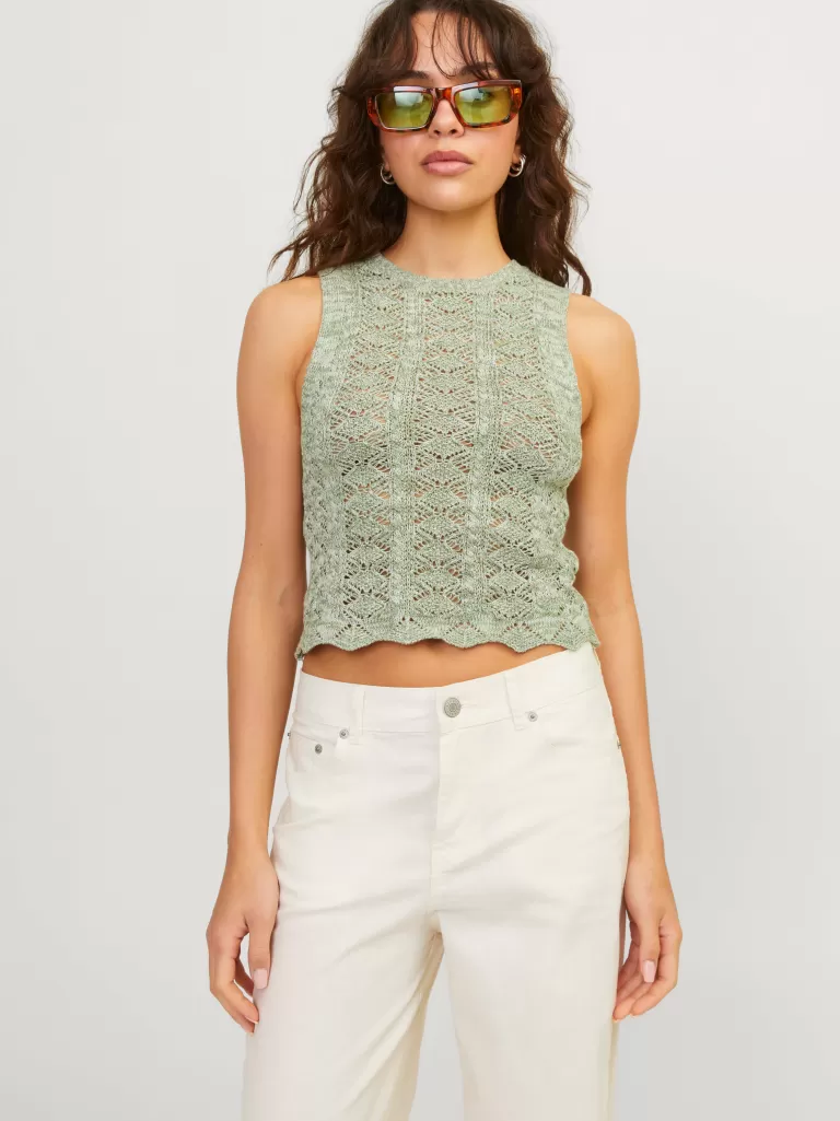 JACK & JONES Swetry^JXZURI Góra Zielony