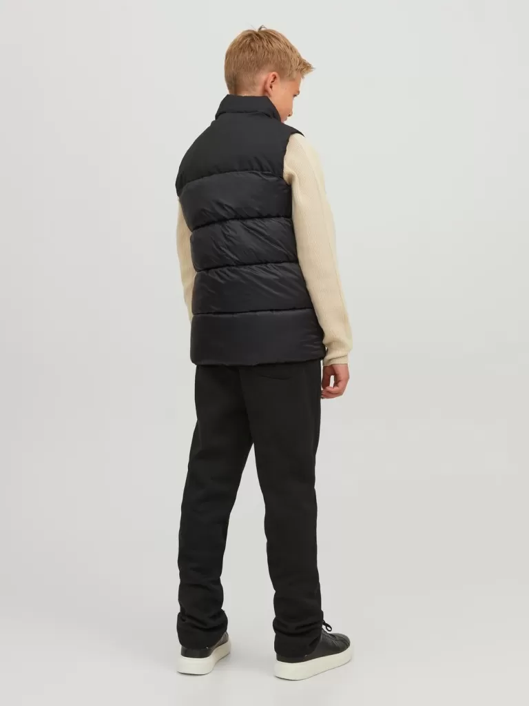 JACK & JONES Kurtki^Kamizelka Junior Czarny