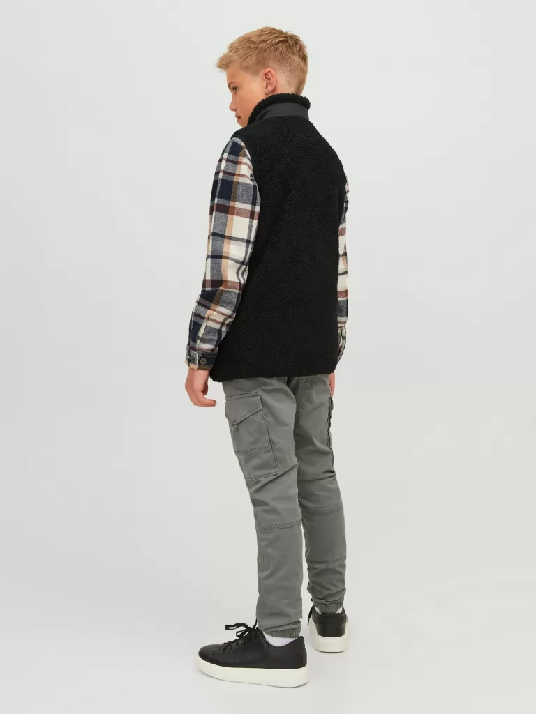 JACK & JONES Kurtki | Wyprzedaż^Kamizelka Junior Czarny