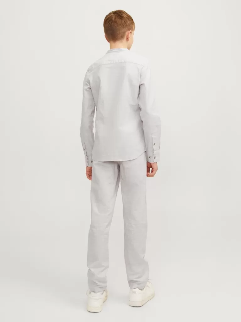 JACK & JONES Spodnie^Klasyczne spodnie Junior Szary
