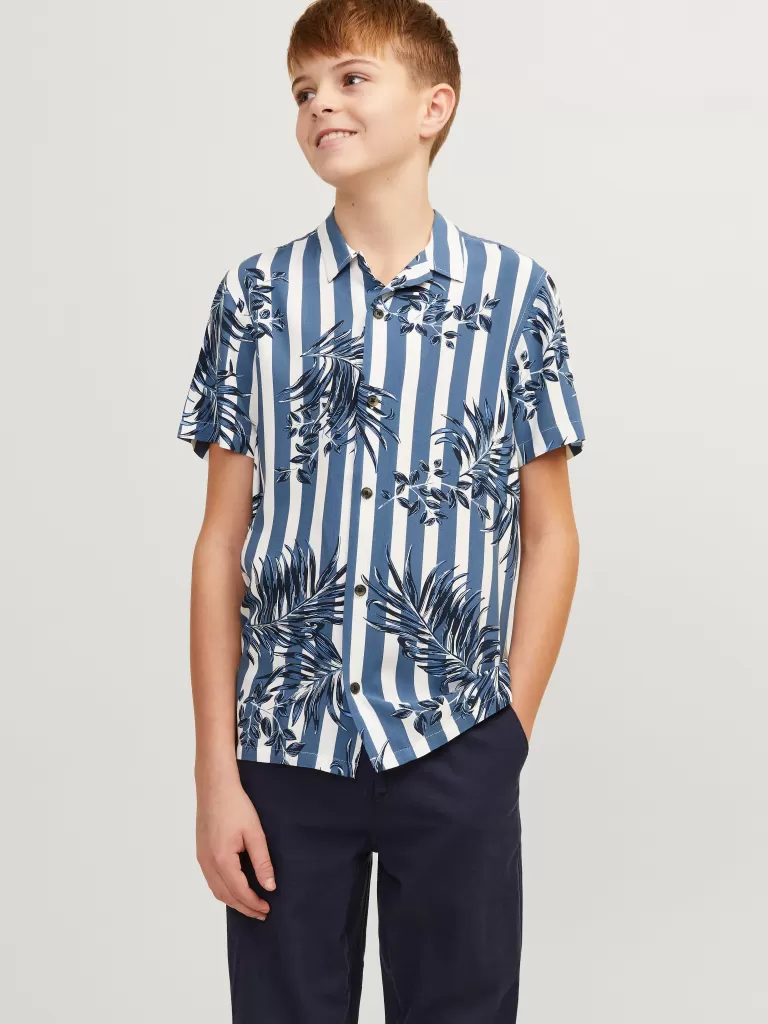JACK & JONES Koszule | Wyprzedaż^Koszula Junior Niebieski