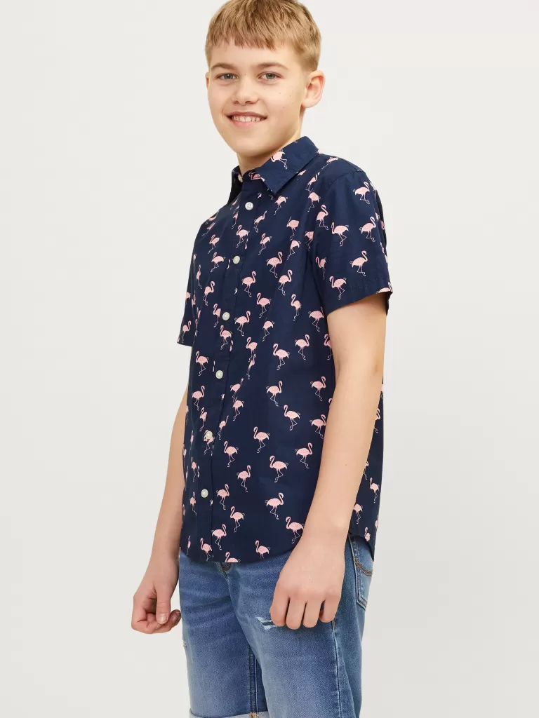 JACK & JONES Koszule | Wyprzedaż^Koszula Junior Niebieski