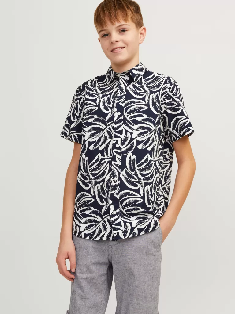 JACK & JONES Koszule | Wyprzedaż^Koszula Junior Niebieski