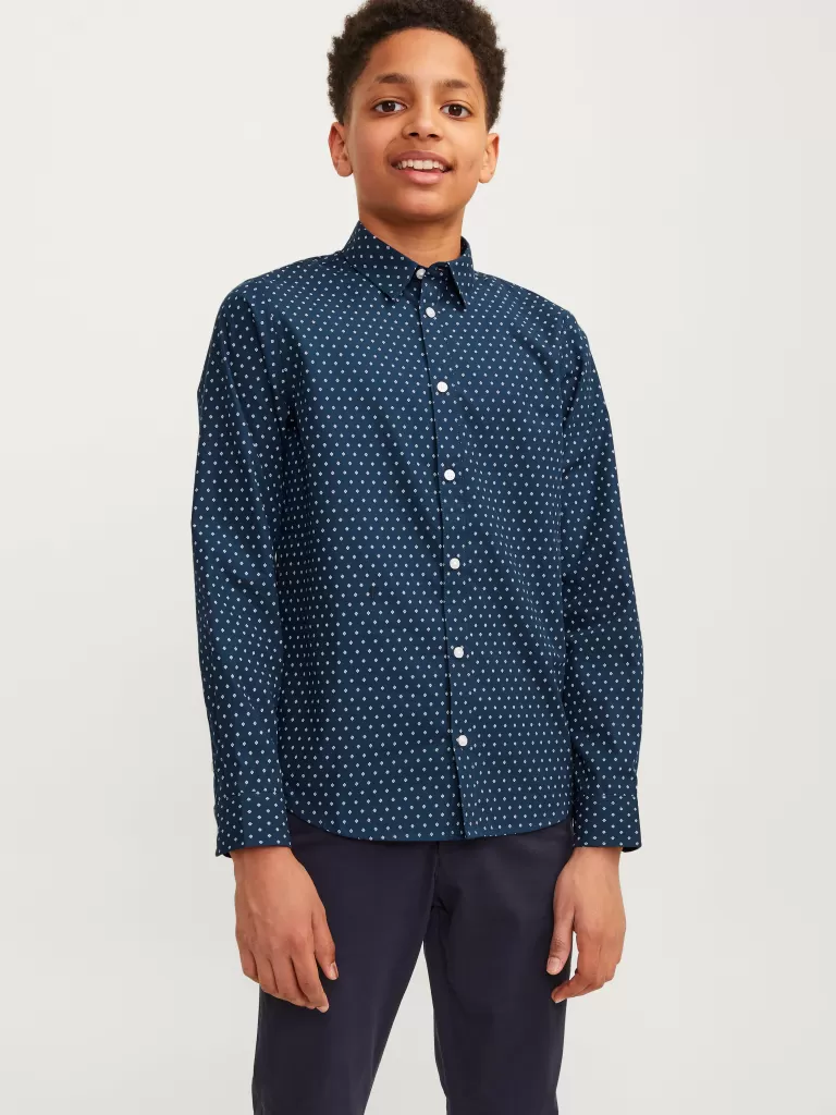 JACK & JONES Koszule | Wyprzedaż^Koszula Junior Niebieski