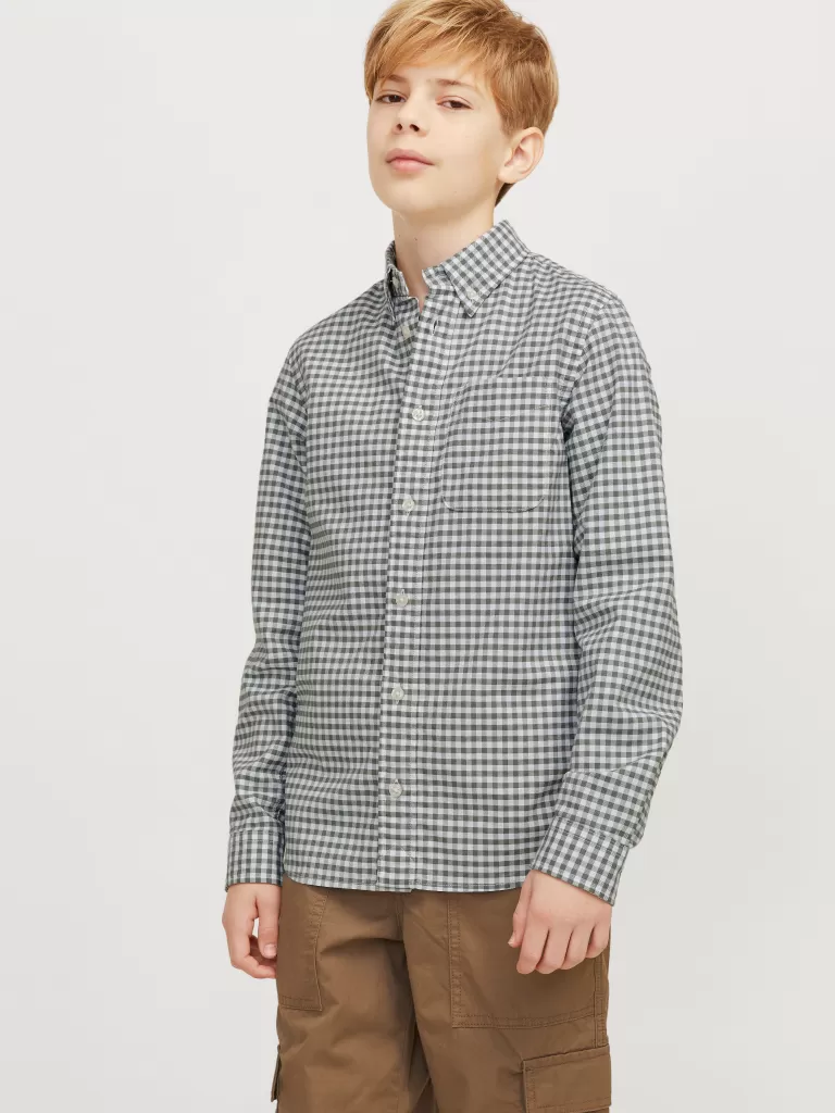 JACK & JONES Koszule^Koszula Junior Szary