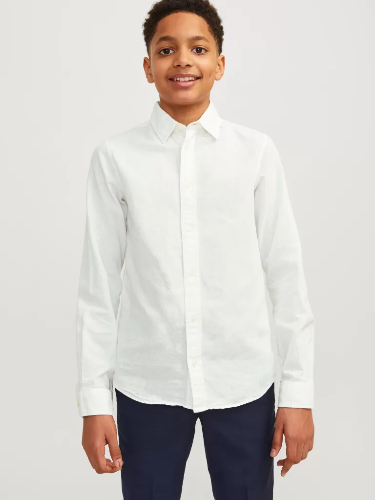 JACK & JONES Koszule^Koszula Junior Biały