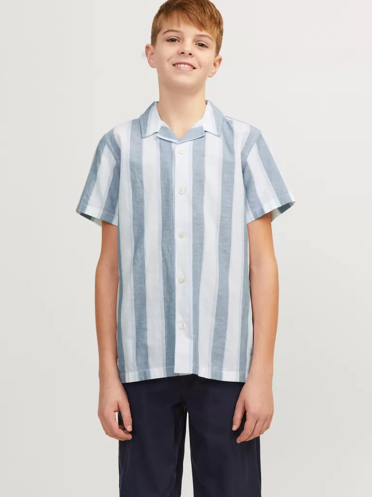 JACK & JONES Koszule | Wyprzedaż^Koszula Junior Niebieski