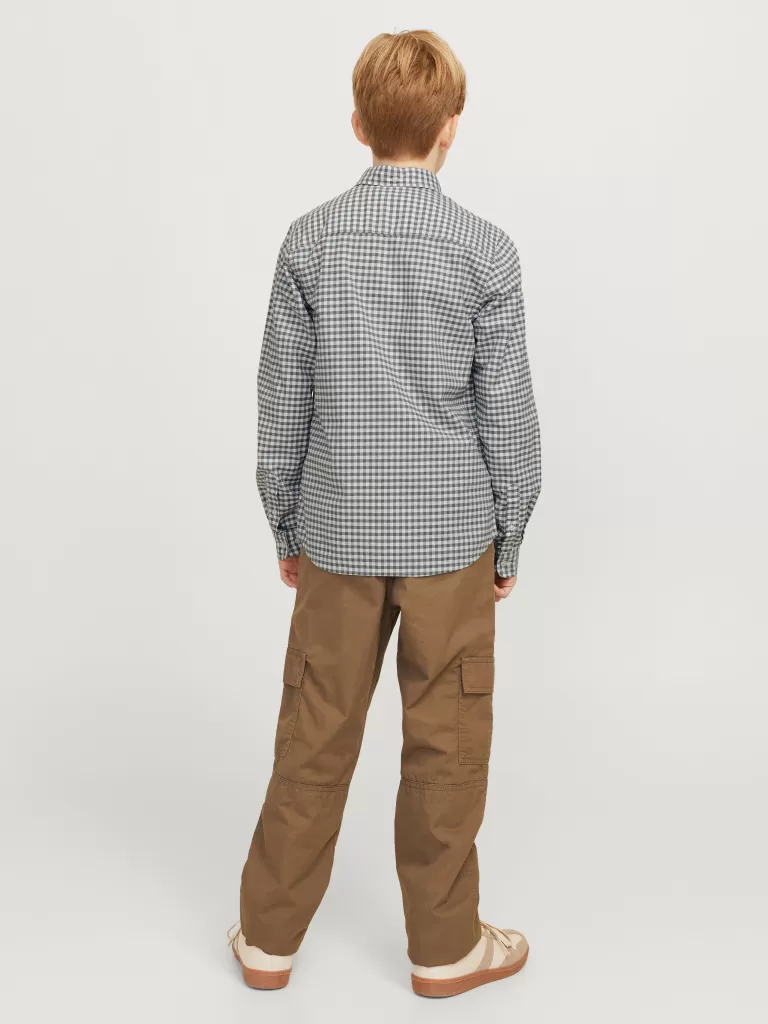 JACK & JONES Koszule^Koszula Junior Szary