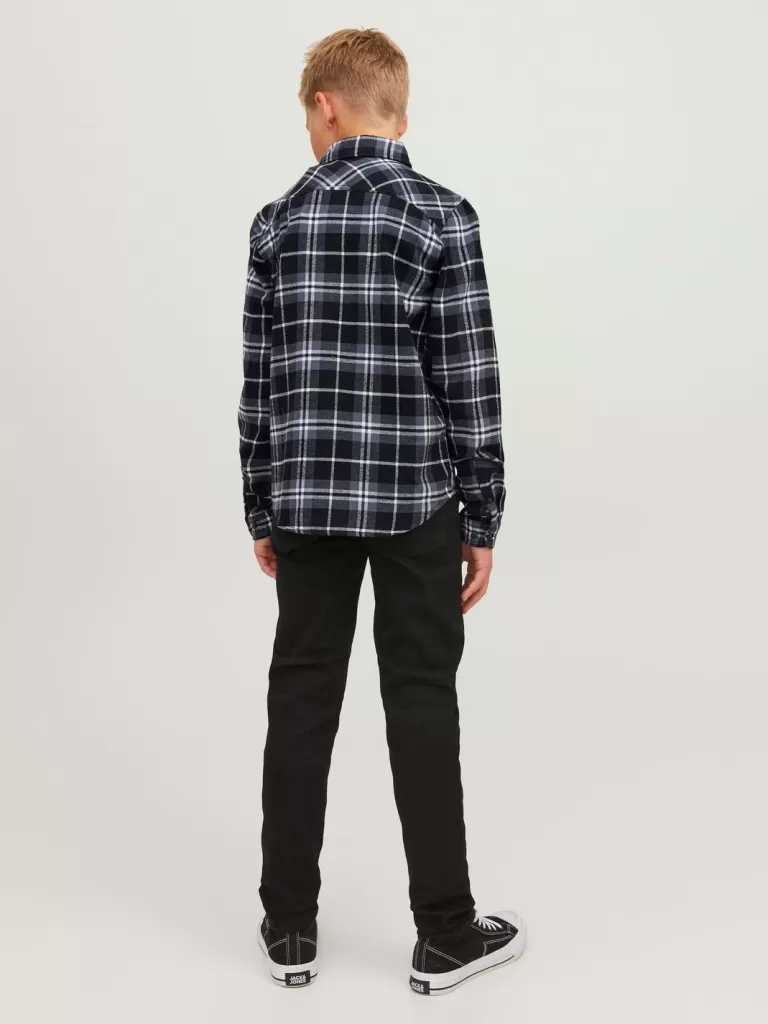 JACK & JONES Koszule | Wyprzedaż^Koszula w kratę Junior Niebieski