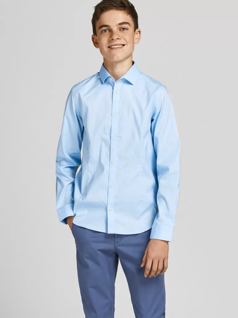 JACK & JONES Koszule^Koszula wizytowa Junior Niebieski