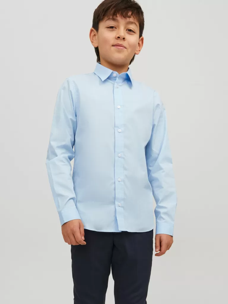 JACK & JONES Koszule | Wyprzedaż^Koszula wizytowa Junior Niebieski
