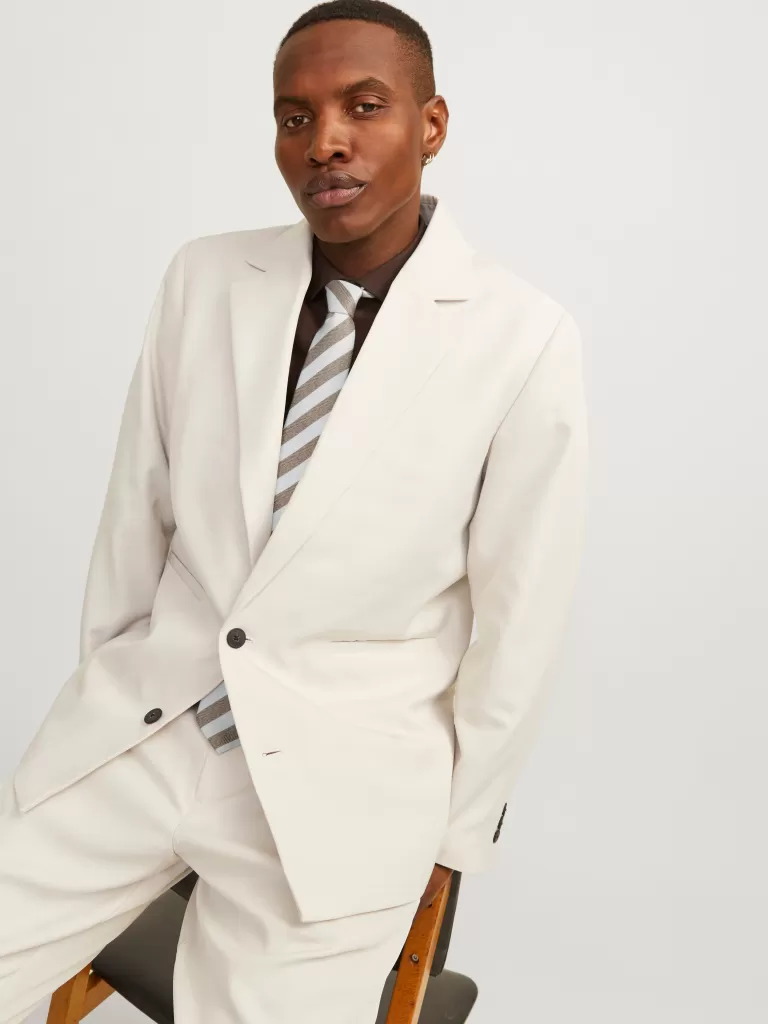 JACK & JONES Krawaty^Krawat Brązowy