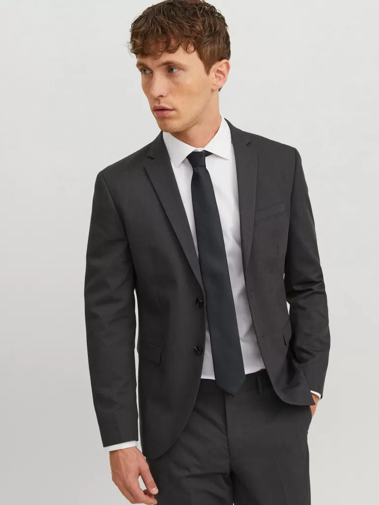 JACK & JONES Krawaty^Krawat Czarny
