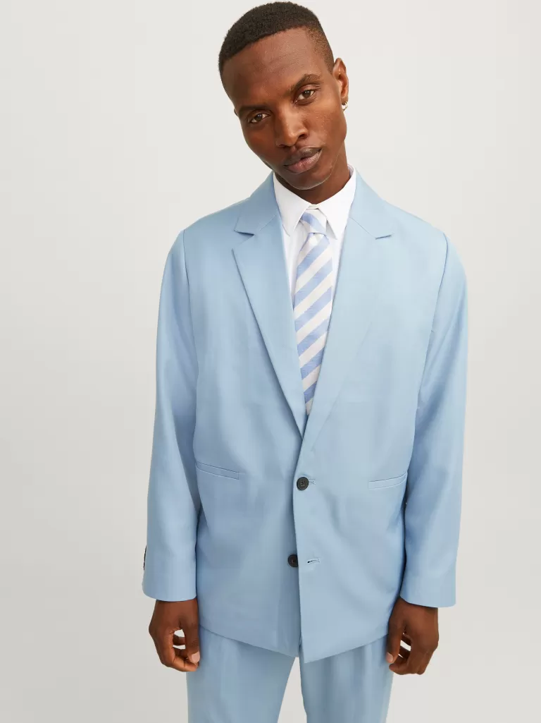 JACK & JONES Krawaty^Krawat Niebieski