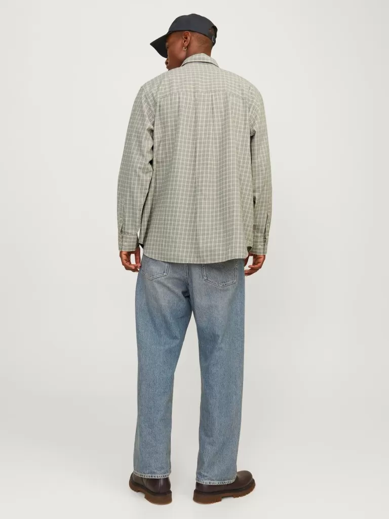 JACK & JONES Koszule^Krój oversize Koszula Szary