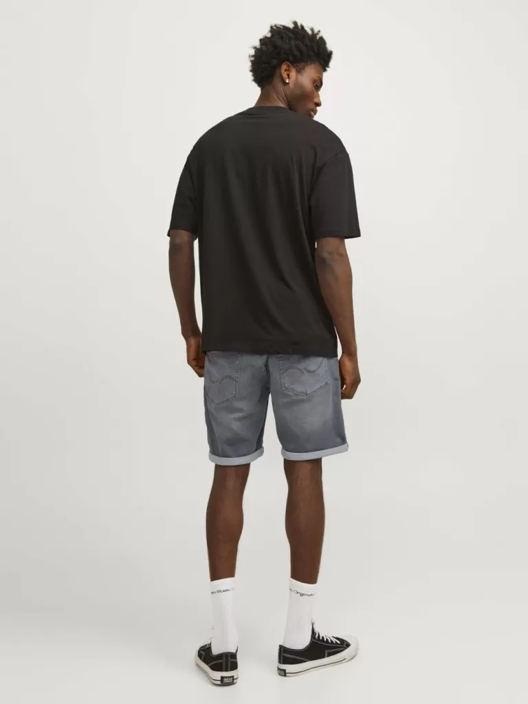 JACK & JONES Krótkie Spodenki | Szorty Jeansowe^Krój regularny Jeansowe szorty Szary