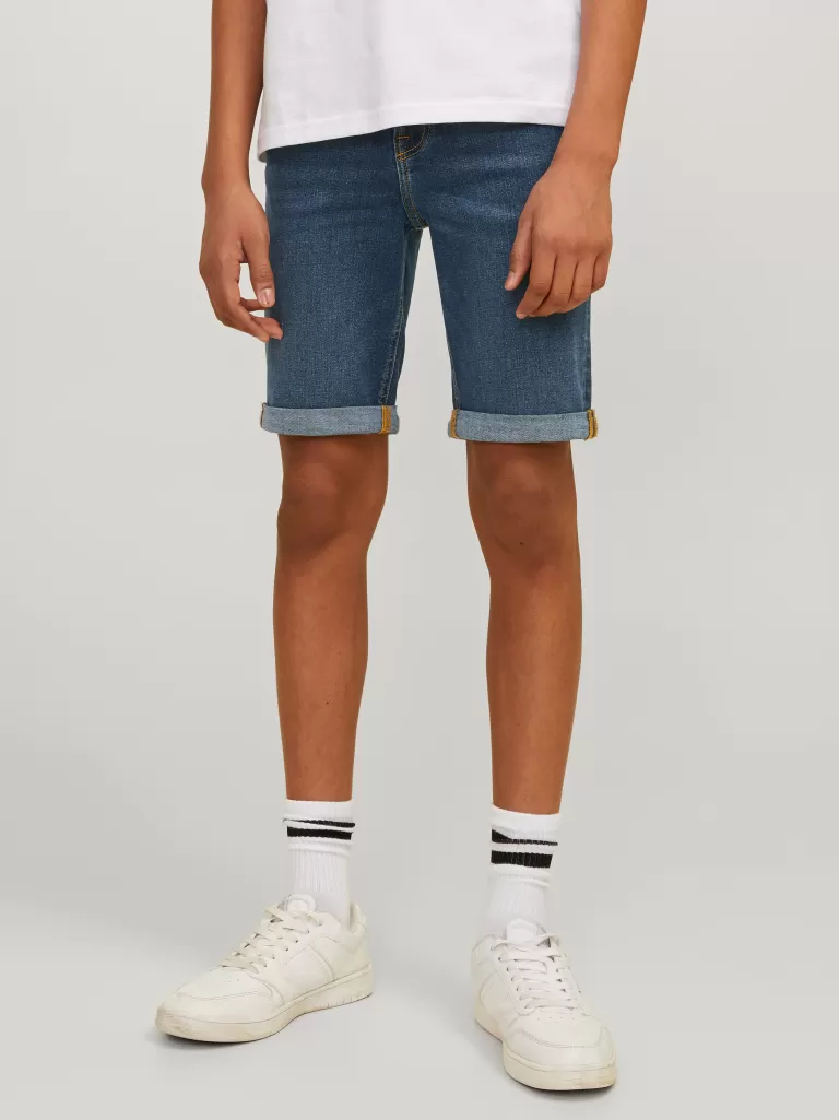 JACK & JONES Krótkie Spodenki | Wyprzedaż^Krój regularny Jeansowe szorty Junior Niebieski