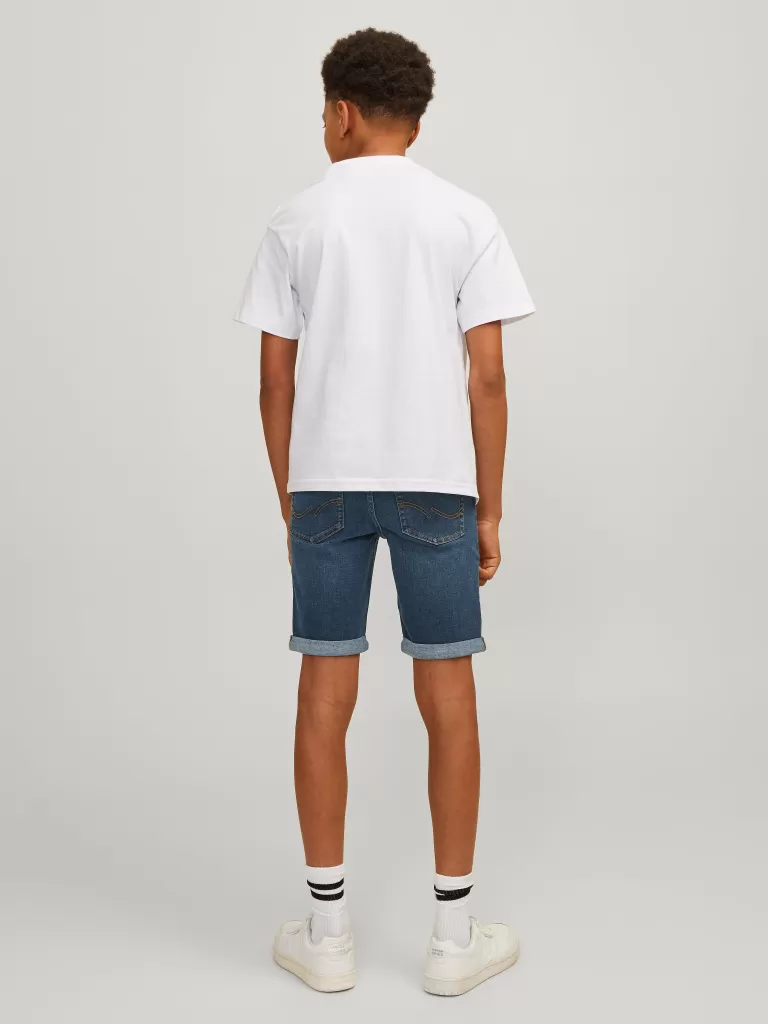 JACK & JONES Krótkie Spodenki | Wyprzedaż^Krój regularny Jeansowe szorty Junior Niebieski