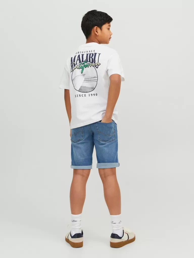 JACK & JONES Krótkie Spodenki | Wyprzedaż^Krój regularny Jeansowe szorty Junior Niebieski