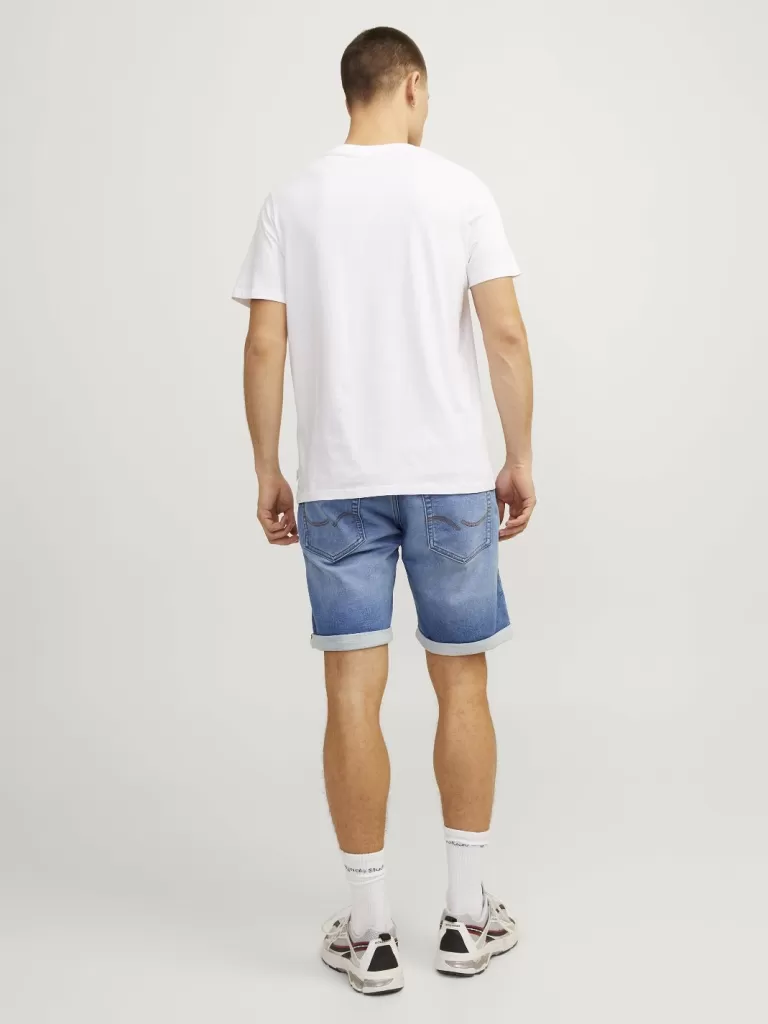 JACK & JONES Krótkie Spodenki^Krój regularny Krótkie spodenki o kroju regular fit Niebieski