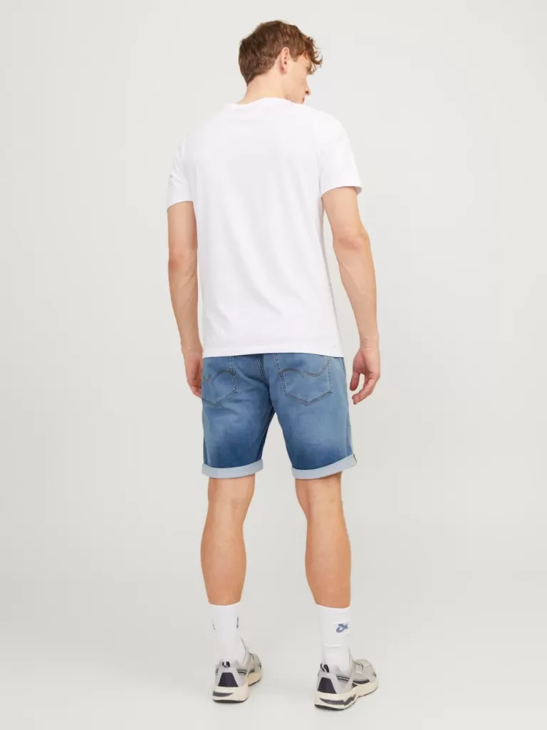 JACK & JONES Krótkie Spodenki^Krój regularny Krótkie spodenki o kroju regular fit Niebieski