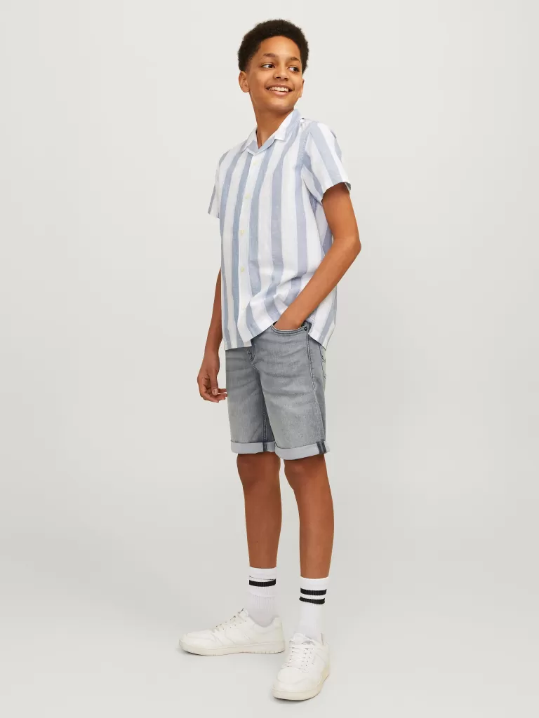 JACK & JONES Krótkie Spodenki | Wyprzedaż^Krój regularny Krótkie spodenki o kroju regular fit Junior Szary