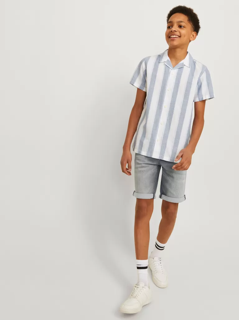 JACK & JONES Krótkie Spodenki | Wyprzedaż^Krój regularny Krótkie spodenki o kroju regular fit Junior Szary