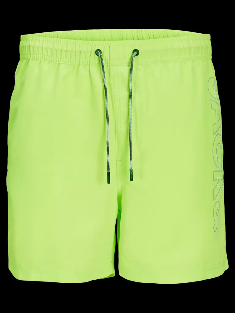 JACK & JONES Krótkie Spodenki | Wyprzedaż^Krój regularny Spodenki kąpielowe regular fit Mini Zielony