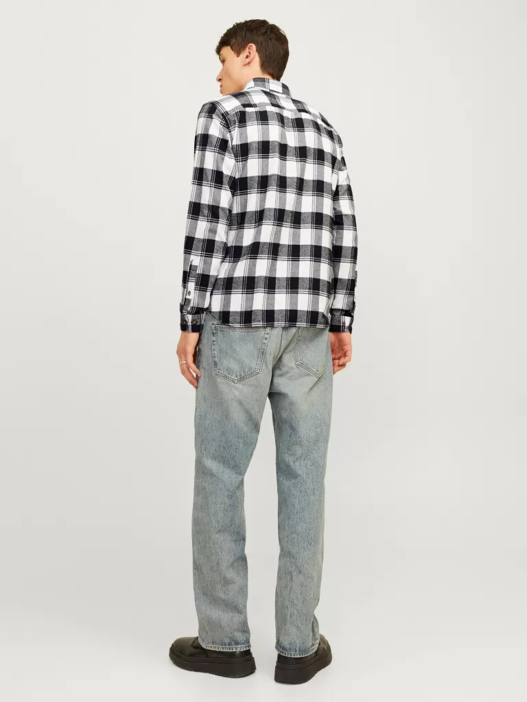 JACK & JONES Koszule^Krój slim Koszula Biały