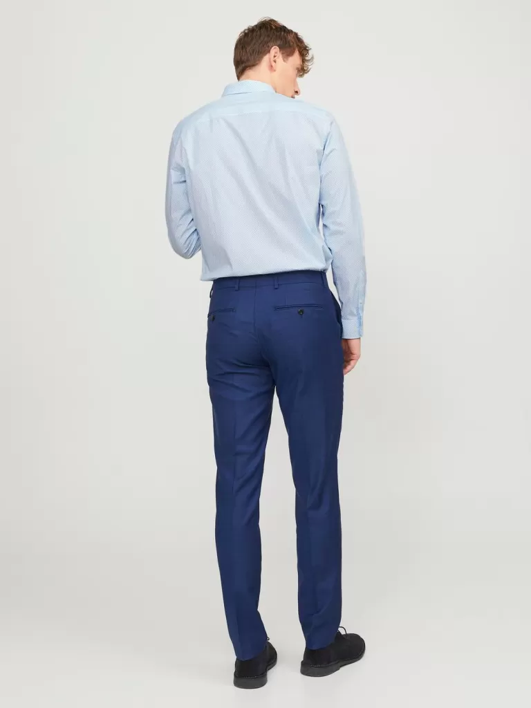 JACK & JONES Koszule^Krój slim Koszula Niebieski