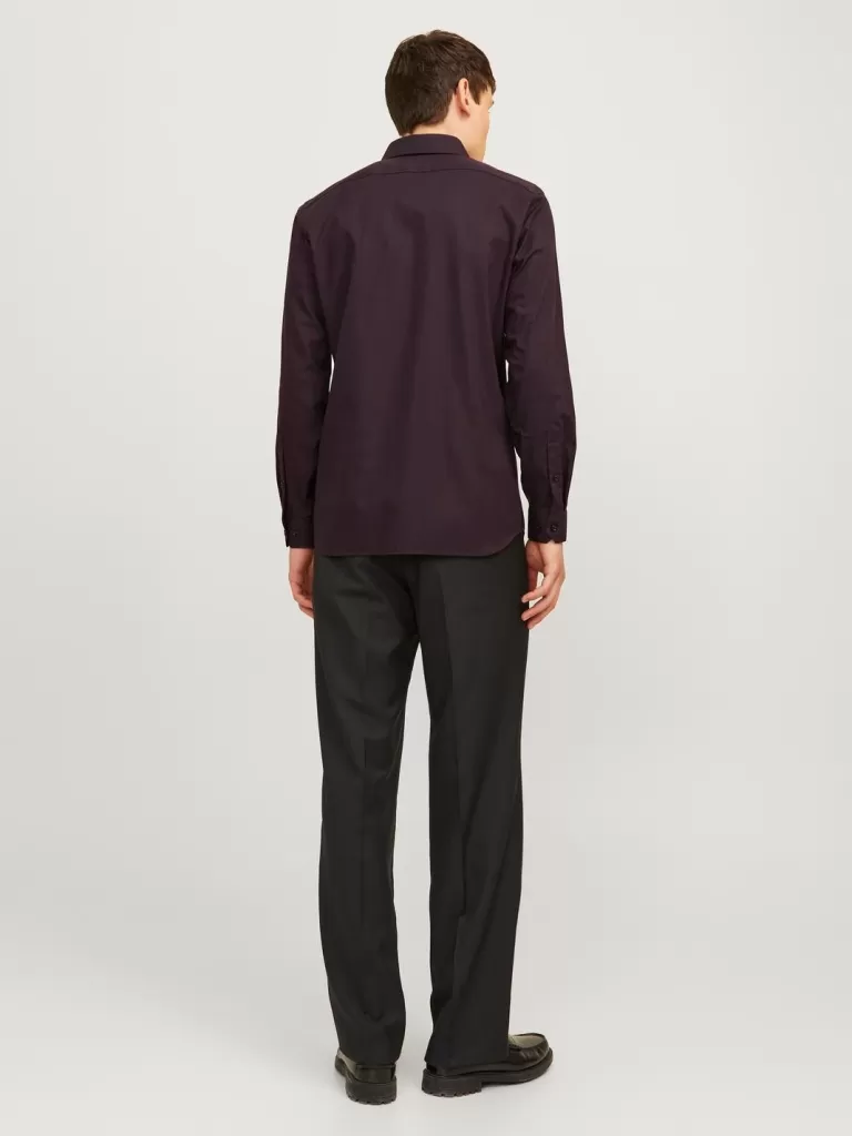 JACK & JONES Koszule^Krój slim Koszula Czerwony
