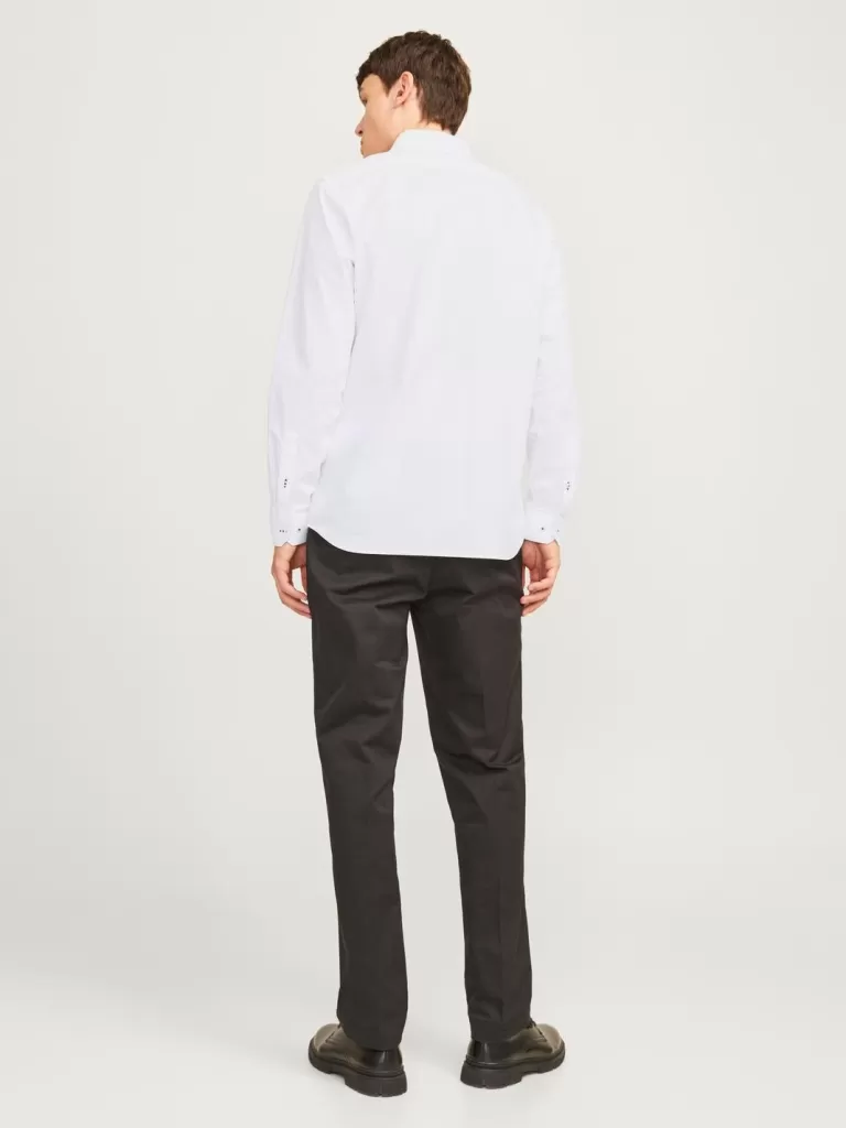 JACK & JONES Koszule^Krój slim Koszula Biały
