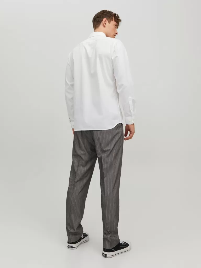 JACK & JONES Koszule^Krój slim Koszula Biały
