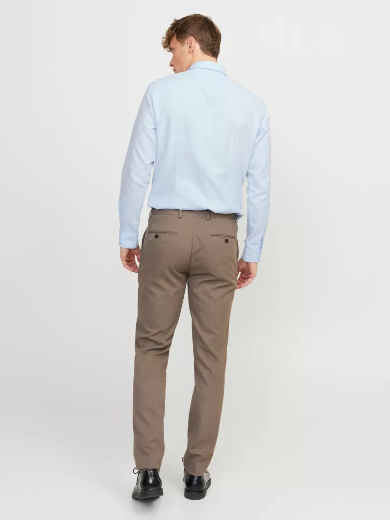 JACK & JONES Koszule^Krój slim Koszula Niebieski